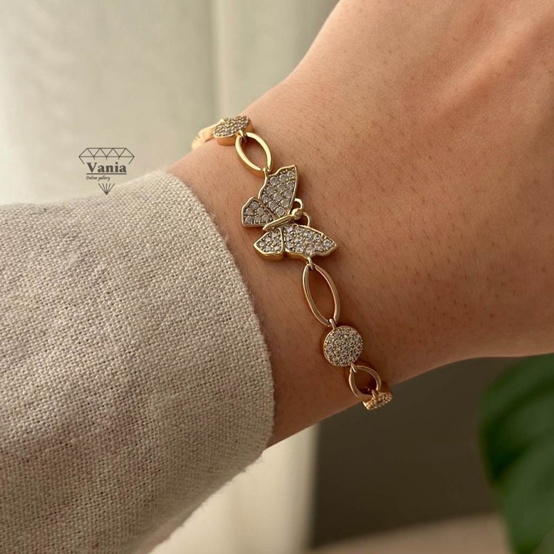دستبند پروانه ژوپینگ کد As1204