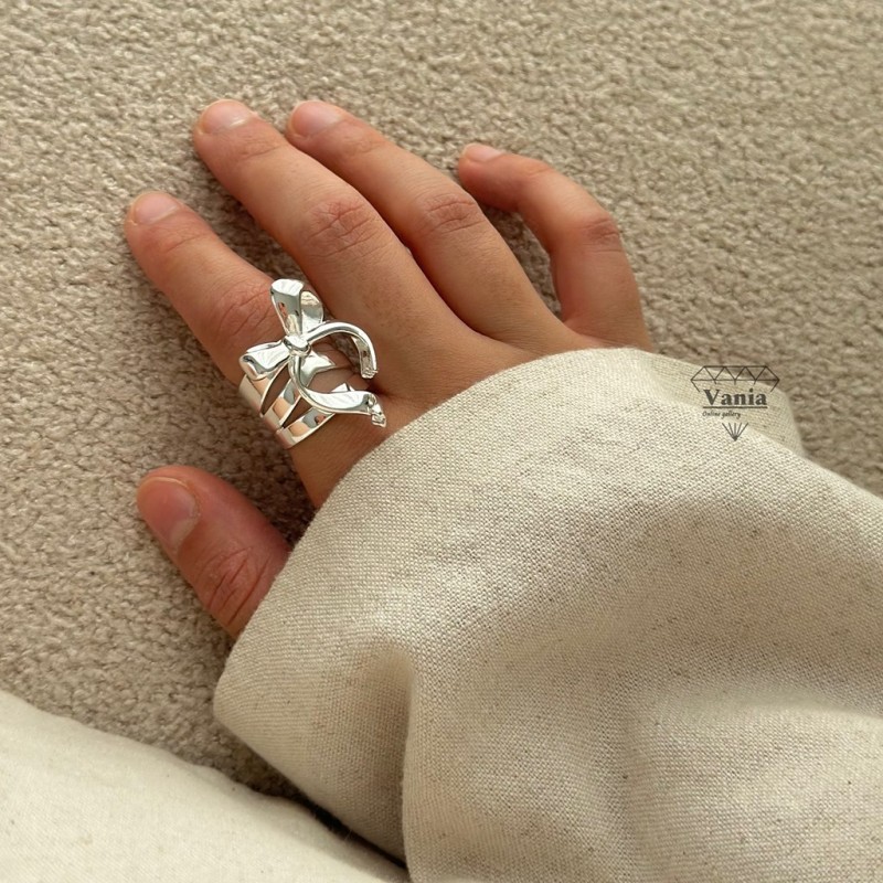 انگشتر دفرمه پاپیون کد As1241