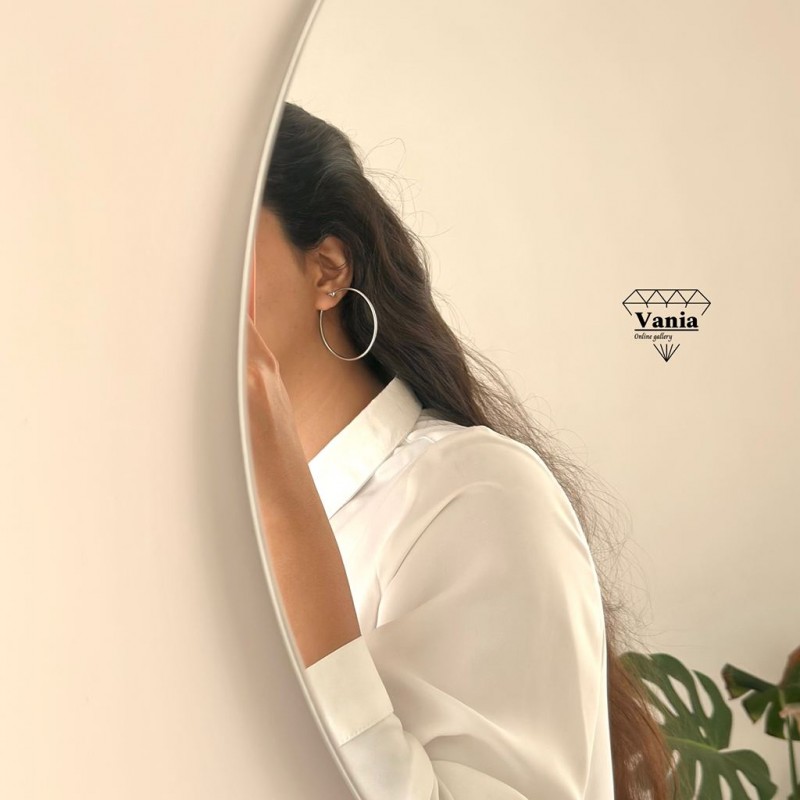 گوشواره حلقه ای بزرگ کد As1263