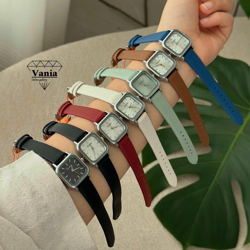 ساعت بند چرمی موکا کد As1264