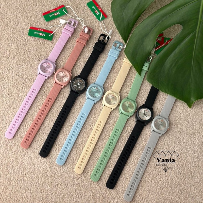 ساعت سیلیکونی مانمیلی کد As1085