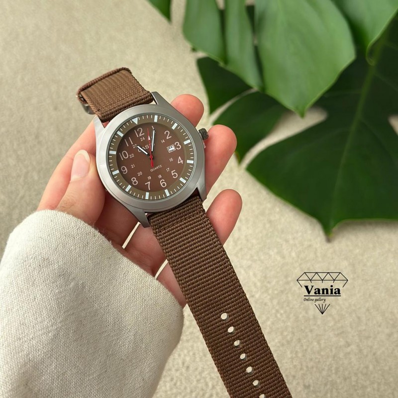 ساعت بند برزنتی مردانه کاسیو کد As1283