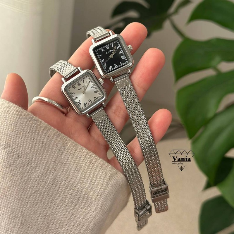 ساعت بند استیل بافت نایدو کد As1301