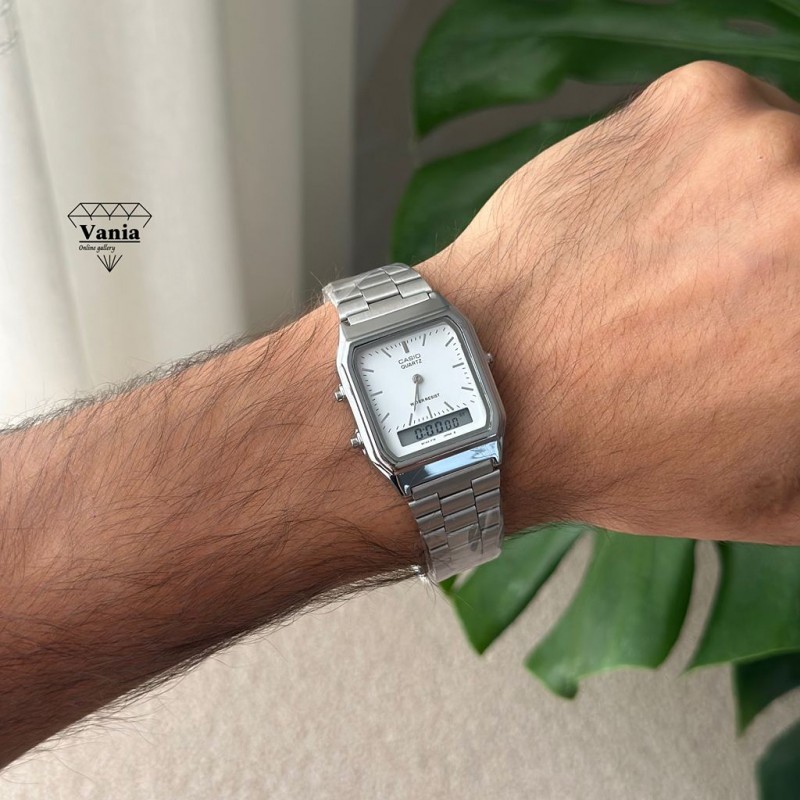 ساعت کاسیو  دو زمانه  ژاپن کد As1308