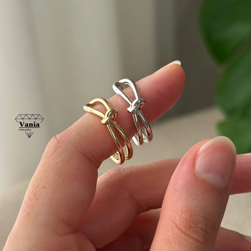 انگشتر فری سایز گره کد As1316