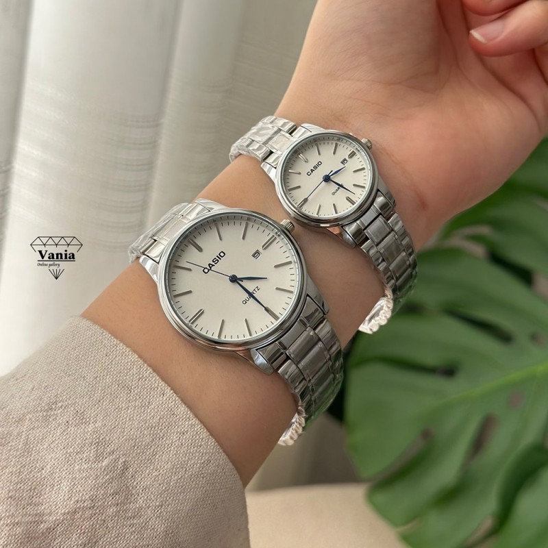 ساعت ست کاسیو عقربه سرمه ای کد As1336