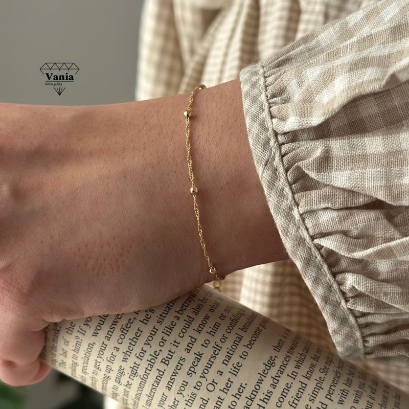 دستبند ظریف توپی ژوپینگ کد 1359