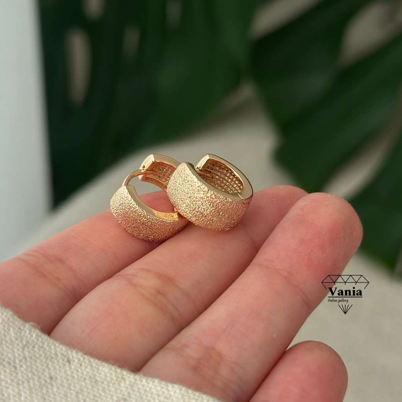 گوشواره حلقه ای شنی ژوپینگ