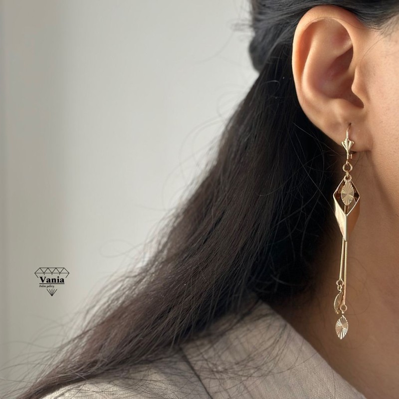 گوشواره آویزی ژوپینگ