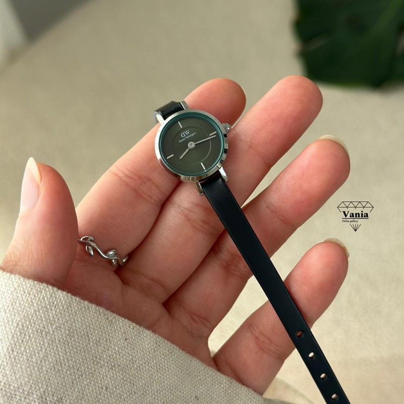 ساعت  چرم فول استیل موتور ژاپن dw کدAs1426