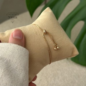 دستبند ژوپینگ روکش طلا