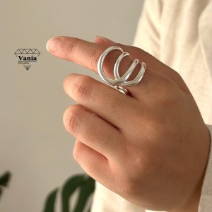انگشتر دفرمه و جذاب