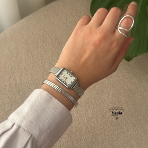 دستبند آیینه ای دخترانه