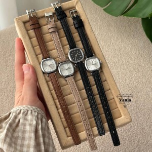 ساعت بند چرمی نایدو مربع کد As1331