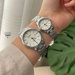 ساعت ست کاسیو عقربه سرمه ای کد As1336