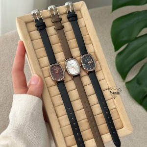 ساعت مینیمال بند چرمی