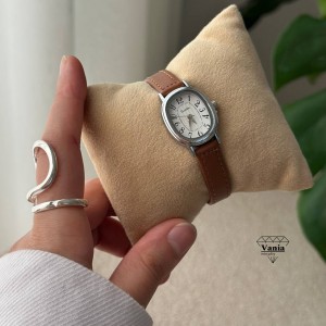 ساعت بند چرمی دخترانه