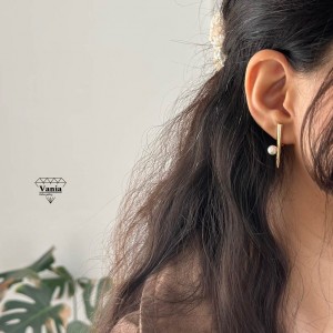 گوشواره مرواریدی فشن ژوپینگ کد As1340