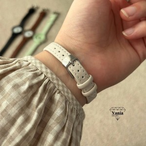 ساعت بند چرمی آیرا صفحه گرد کد As1341