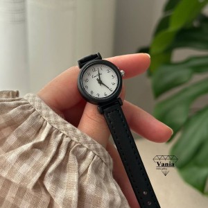 ساعت بند چرمی آیرا صفحه گرد کد As1341