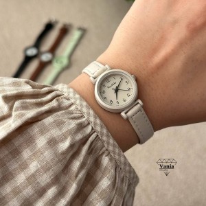 ساعت بند چرمی آیرا صفحه گرد کد As1341