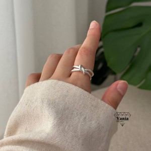 انگشتر آبکاری نقره