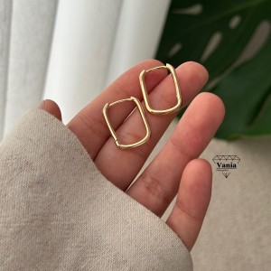 گوشواره روکش طلا