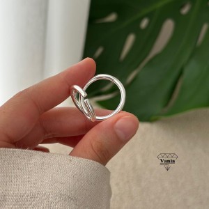 انگشتر مینیمال رنگ ثابت