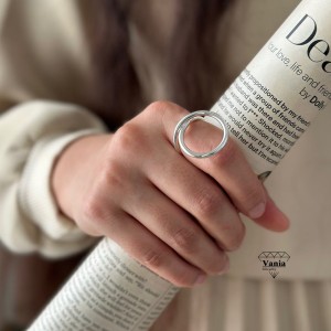 انگشتر دفرمه دایره کد As1358