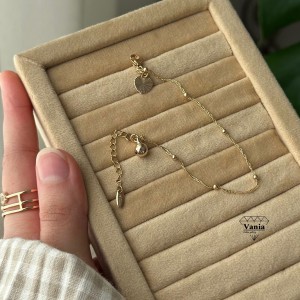 دستبند توپی دخترانه