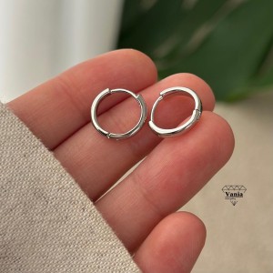 گوشواره مینیمال حلقه ای ژوپینگ کد As1360