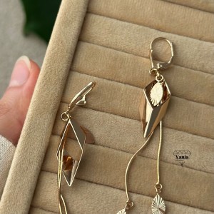 گوشواره روکش طلا