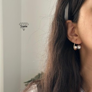 گوشواره مرواریدی