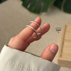 گوشواره حلقه ای ساده