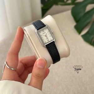 ساعت چرم و استیل