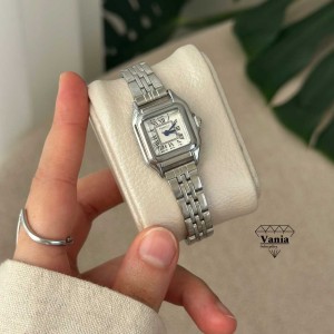 ساعت دخترانه صفحه مربعی