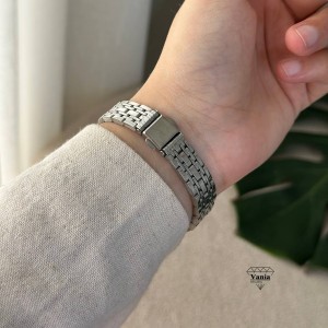 قفل ساعت استیل پروانه ای