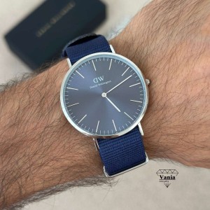 ساعت فول استیل موتور ژاپن مردانه dw کد As1524