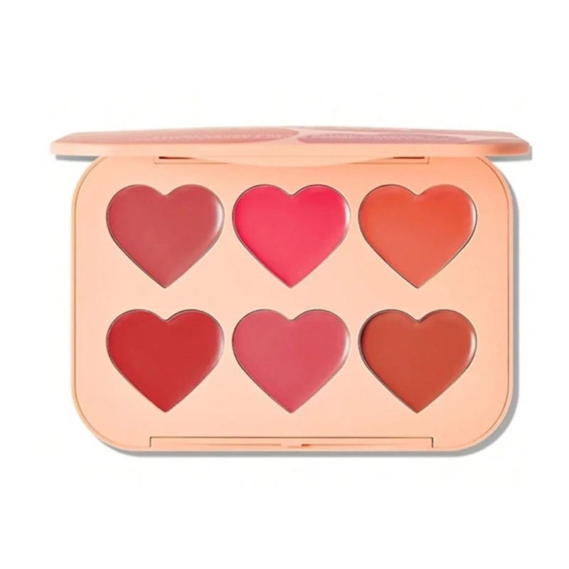 پالت 6 رنگ رژگونه کرمی Cottage Core Garden شیگلم