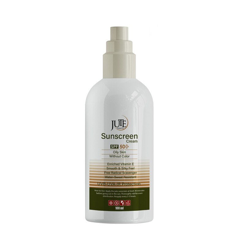 کرم ضد آفتاب بی رنگ ژوت با SPF 50 مناسب پوست چرب حجم 100 میلی لیتر