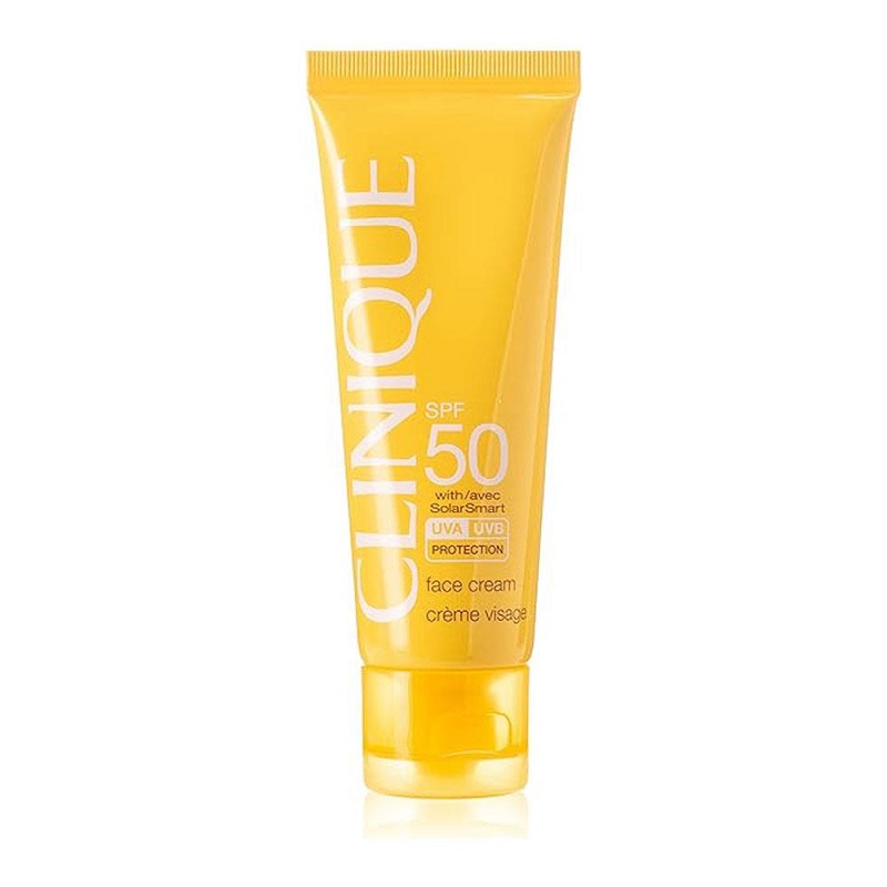 کرم ضد آفتاب کلینیک ضد پیری و جوانساز بی رنگ SPF50 حجم 50 میلی لیتر