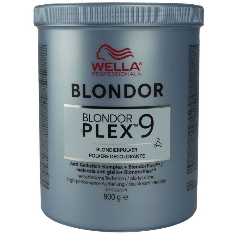 پودر دکلره ولا پلکس 9 Blondor Plex حجم 800 گرم