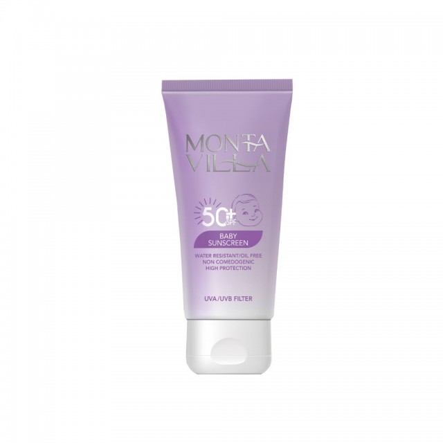 کرم ضد آفتاب مونتاویلا مدل کودک SPF50 حجم 40 میلی لیتر