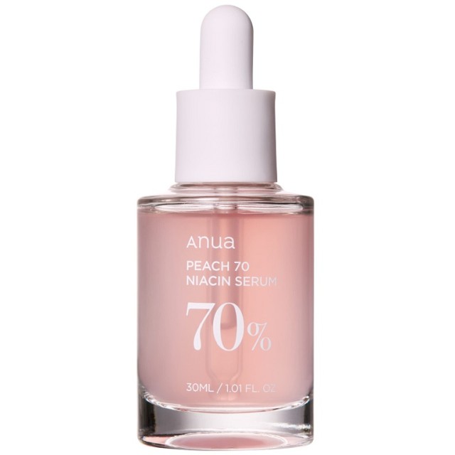 سرم روشن کننده هلو و نیاسینامید 70 درصد آنوا حجم 30 میل