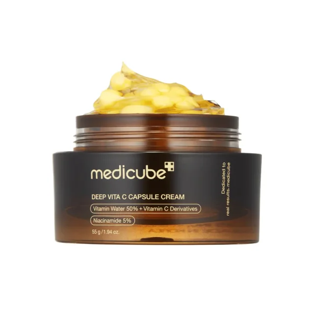 کرم کپسولی ویتامین سی مدی کیوب حجم 55 گرم