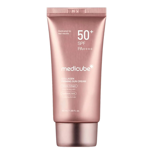 ضد آفتاب کلاژن و ضد چروک مدی کیوب Spf 50 حجم 50 میل