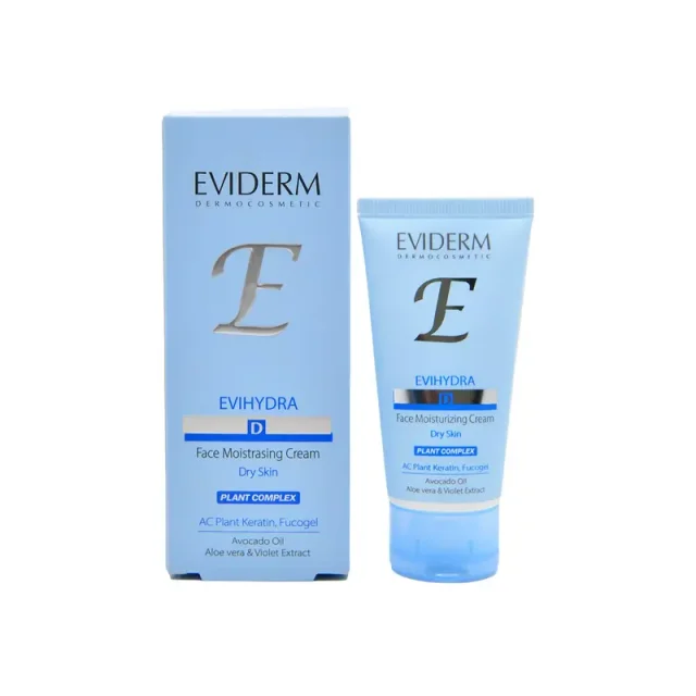 کرم مرطوب‌کننده و آبرسان صورت پوست خشک اویدرم