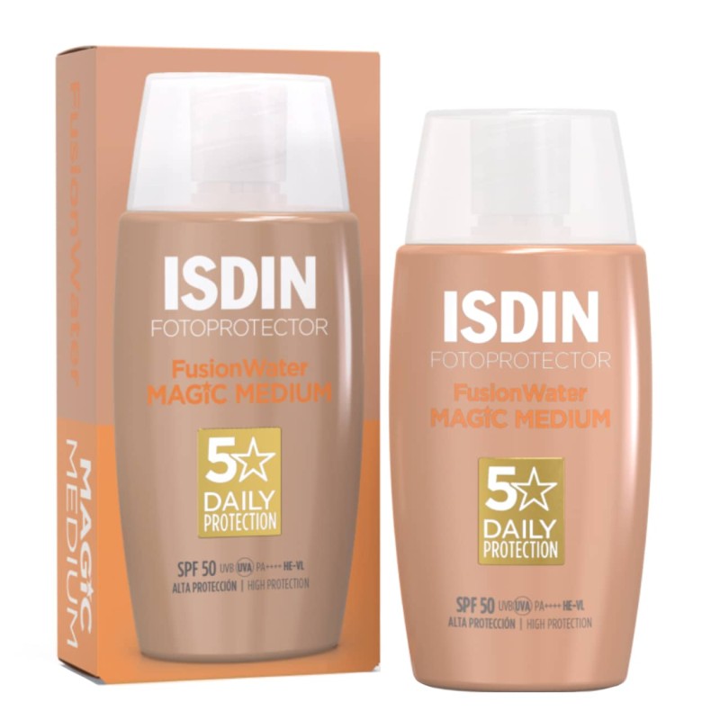 ضد آفتاب فیوژن واتر رنگی ایزدین SPF 50 حجم 50ml