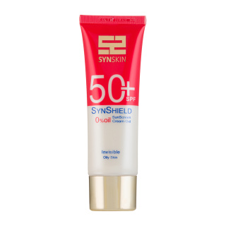 ژل کرم ضد آفتاب ساین اسکین مدل Syn Shield با SPF50 مناسب پوست چرب حجم 50 میلی لیتر(بی رنگ)