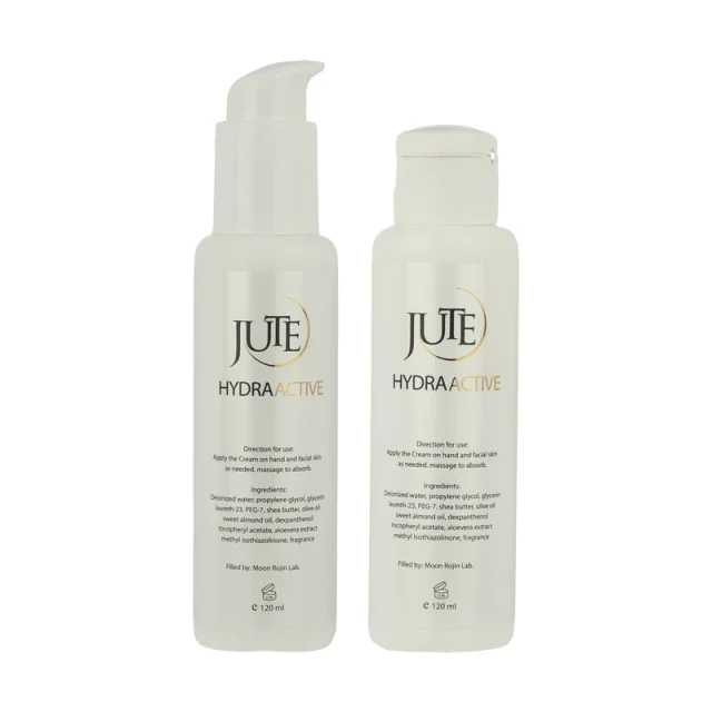 کرم آبرسان دست و صورت ژوت، مدل HYDRAACTIVE، مناسب انواع پوست، حاوی حجم 120میلی‌لیتر